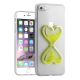 iPhone 6/6S Plus Liquid Double Heart Case Yellow