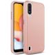 Samsung Galaxy A01 DIVISION Series Dual Layer and Shockproof Protection - Rose Gold