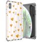Ballistic Jewel Mirage Series For iPhone Xs Max - Gold Hearts