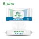 Pharma Cleanse 75% Alcohol Wet Wipes/Disposable  (6 Pack)