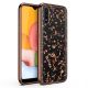 Samsung Galaxy A01 REFINE Series Slim Clear Case - Rose Gold Exposure