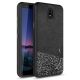 LG Aristo 4+/ Escape+ STELLAR Series Dual Layer with Glitter Design - Black	