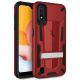 Samsung Galaxy A01 TRANSFORM Series with Built in Kickstand - Red