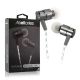 Acellories Superior Metal High Performance Earbuds Black