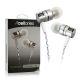 Acellories Superior Metal High Performance Earbuds White