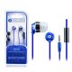 Talkbuds Stereo In-Line Mic Earbuds Blue