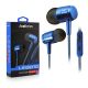 Acellories Legend Superior W/ Mic and Volume Control Earbuds Blue