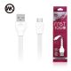 WK Fast 1000mm Type-C USB Data Cable White