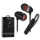 Acellories Bullets Superior Fabric W/ Volume Earbuds Black