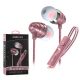 Acellories Bullets Superior Fabric W/ Volume Earbuds Rose Gold