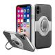 iPhone X/ Xs Ring Kickstand Case Silver