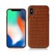 iPhone X/ Xs Remax Weave Series Case Brown