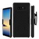 Samsung Note 8 Carbon Fiber Kickstand Case Holster Combo Black