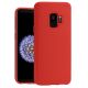 Samsung S9 Brushed Leather Case Red