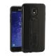 Samsung J3 (2018)/ J3 Achieve Silicone Kickstand Case Black