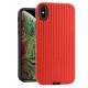 iPhone Xs Max Hybrid Lined Design Case Red