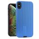 iPhone Xs Max Hybrid Lined Design Case Blue