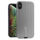 iPhone Xs Max Hybrid Lined Design Case Gray