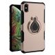 iPhone Xs Max Hybrid Grip Ring Stent Case Rose Gold