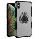 iPhone Xs Max Hybrid Grip Ring Stent Case Gray