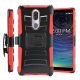 Coolpad Legacy Rugged W/ Kickstand Holster Combo Red