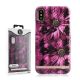 iPhone X/ Xs Uunique London Hard Shell Case Purple Flowers