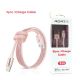 AData MFI Aluminum Sync Charge USB Cable For iPhones Rose Gold