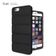 iPhone 6S/ 6 Plus iLuv Layup Rugged Dual-Layer Case Black
