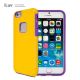 iPhone 6S/ 6 iLuv Reggata Dual Layer Case Yellow