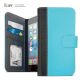 iPhone 6S/ 6 iLuv Diary Card Holder Folio Case Blue