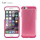 iPhone 8/ 7/ 6S/ 6 iLuv Vyneer Dual Case  Pink/ Clear