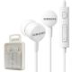 Samsung OEM HS1303 Stereo Headset W/ Mic & Volume Control White