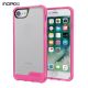iPhone SE/ 8/ 7/ 6S/ 6 Area Hybrid Shock-Absorbing Bumper Clear/Pink
