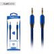 Acellories 6ft Aux Cable with extra durability Blue