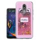 LG K40 Liquid Crystal Fashion Perfume Bottle Pink