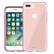 iPhone 8/ 7/ 6S/ 6 Plus iLuv Vyneer Dual Case Clear/ Pink