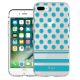 iPhone 8/ 7 Plus iLuv DotStyle Case Teal