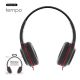 Sentry tempo Stereo Headphone with Mic Red